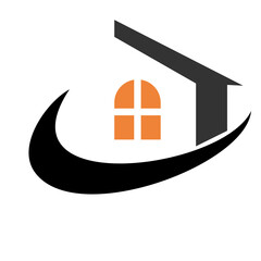 A vector illustration of a house logo icon, isolated on a white background in PNG format. Perfect for real estate, construction, home design, and branding projects.

