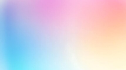 Obraz premium Pastel gradient background sweet abstract art soft colors digital design aesthetic viewpoint