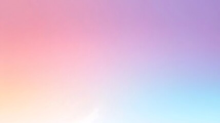 Obraz premium Sweet pastel gradient background image soft colors digital art abstract design tranquil atmosphere