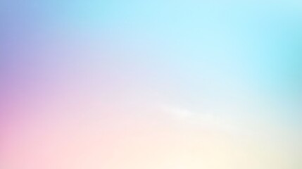 Obraz premium Sweet pastel gradient background design abstract concept digital art environment soft colors viewpoint