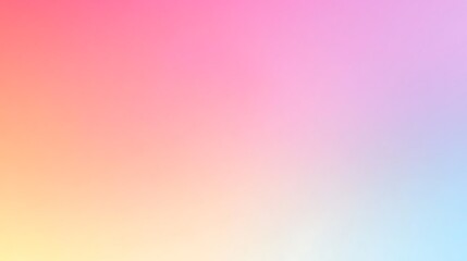 Gradient background in sweet pastel hues abstract art digital design bright environment vibrant concept