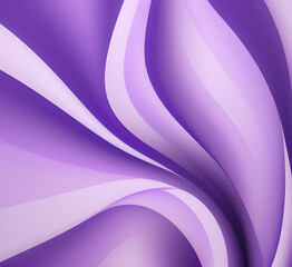 Light purple wave abstract background. Gradient. The surface texture of the fabric is firm. Dark colored background with space for design.generative ai