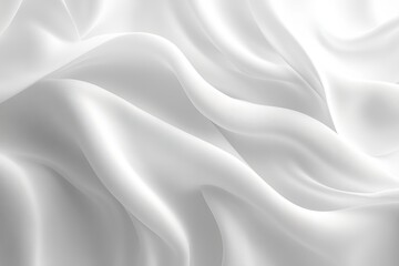 Obraz premium abstract geometric white background, Abstract white background with wavy lines and soft shapes, suitable for the design of business elegant and modern designs that convey luxury and sophistication