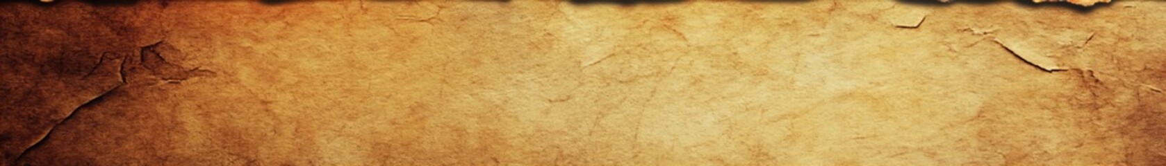 Obraz premium A textured, old vintage paper banner with creases, showcasing a rustic and timeless design. Ideal for historical, antique, and nostalgic-themed content.