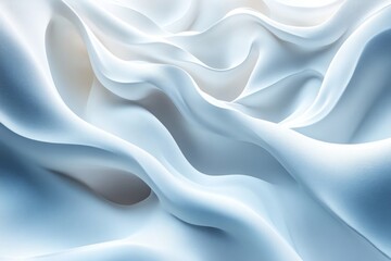 Obraz premium abstract geometric white background, Abstract white background with wavy lines and soft shapes, suitable for the design of business elegant and modern designs that convey luxury and sophistication