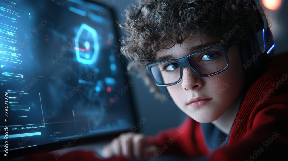 Poster student learning from an mentor in a futuristic digital classroom:exploring the innovative intersect