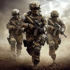 Tactical Operations Featuring Military Armed Forces