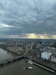 London Eye Ausblick