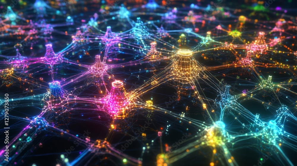 Poster visualizing machine learning concepts interactive displays digital platforms infographics online spa