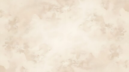 Obraz premium Light dusty soft pastel color shade. Brown sepia beige nude gray white abstract watercolor pattern. Elegant art background. Paper brush stain splash. Blank template design