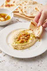 Lemon and Garlic Hummus