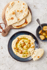 Lemon and Garlic Hummus