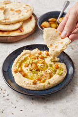 Lemon and Garlic Hummus