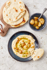 Lemon and Garlic Hummus