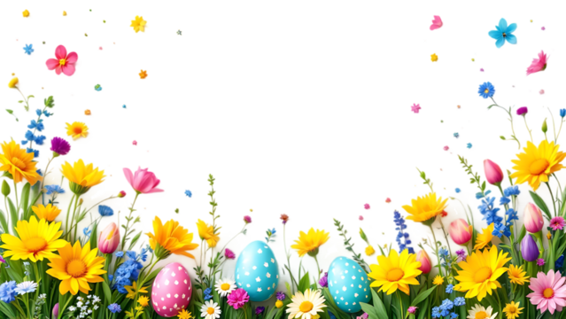  Easter Monday copy space background, Happy easter day decoration colorful eggs in nest on paper background, springtime, colourful, event, festive, invitation, poster, birthday, defocused, greeting, d