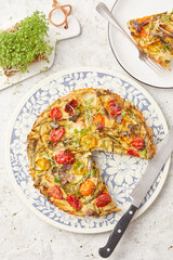 Chickpea and Hemp Frittata