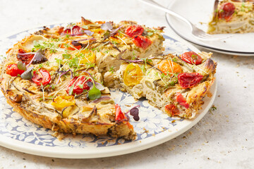 Chickpea and Hemp Frittata