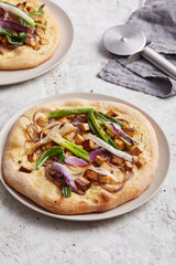 Vegan Onion Pizza 