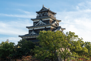 Naklejka premium 広島城の天守閣