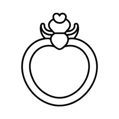 Heartshaped ring design, romantic jewelry, love symbol, elegant style