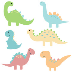 Cute Dino set 