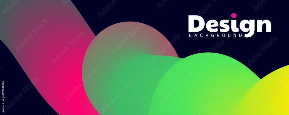 Poster 3d abstract background, gradient background, abstract orange grain gradation texture, vector pink no