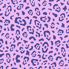 Seamless vector pattern of animals skin. Background for greeting card, website, printing on fabric, gift wrap, postcard and wallpapers. 