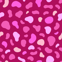 Seamless vector pattern of animals skin. Background for greeting card, website, printing on fabric, gift wrap, postcard and wallpapers. 