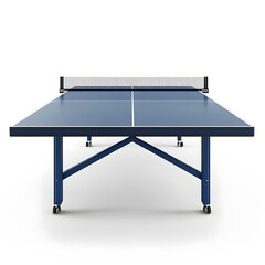 Pristine Ping Pong Table in Clean Minimalist Setting