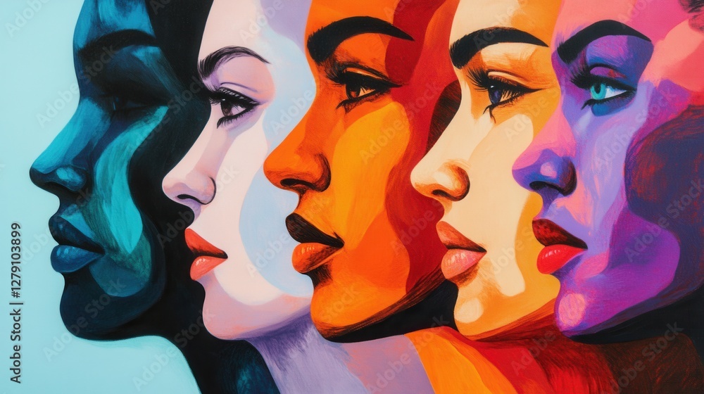 Poster creating gendersensitive policies promotes inclusivity.