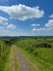 Fototapeta premium Views at Carreg Cennen