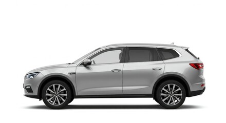car on white background