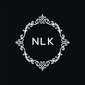 NLK Letter Initial Logo Design Template Vector Illustration