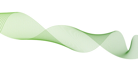 Abstract green waves background,Abstract green wavy lines,Shining green wave lines pattern for banner, wallpaper, banner, backdrop. Vector illustration of soft dynamic swoosh,