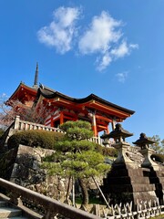Kiyomizu-dera Temple in Kyoto, Japan 