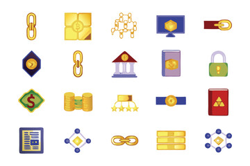 Illustrate the concept of smart contracts powering decentralized finance (DeFi) and Initial Coin Offerings (ICOs).  Show blockchain technology, secure transactions, and decentralized applications.