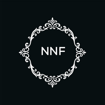 NNF Letter Initial Logo Design Template Vector Illustration