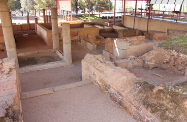 Merida, Province of Badajoz, Spain, August 2, 2012, Views from Merida