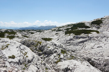 The view from Krippenstein mountain, Austria