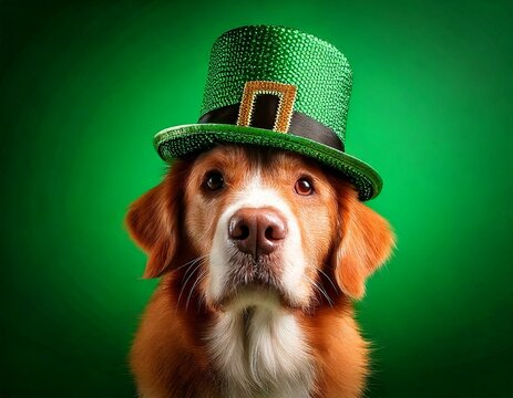 Saint Patrick&rsquo;s Day Whimsy, A Dog&rsquo;s Golden Glow