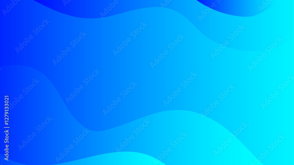 Aufkleber green blue abstract background soft waves. gradient fluid wave banner template design. gradient gree