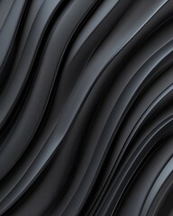 Soundwave pattern etched onto a dark metallic surface, exuding a bold futuristic vibe with its luminous lines.