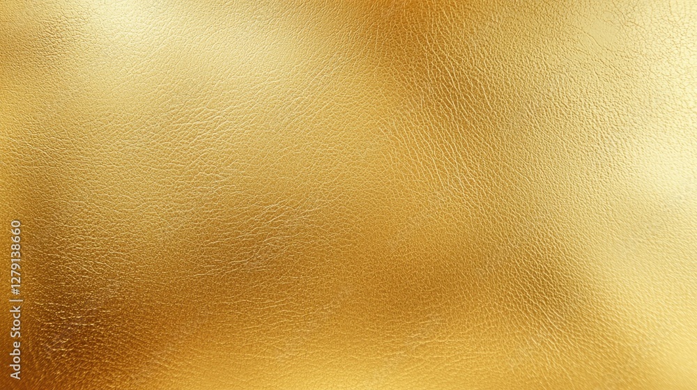 Poster shiny golden texture with smooth, reflective surface and subtle patterns.