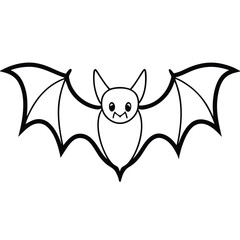 bat vector illustration