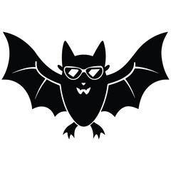 halloween bat vector