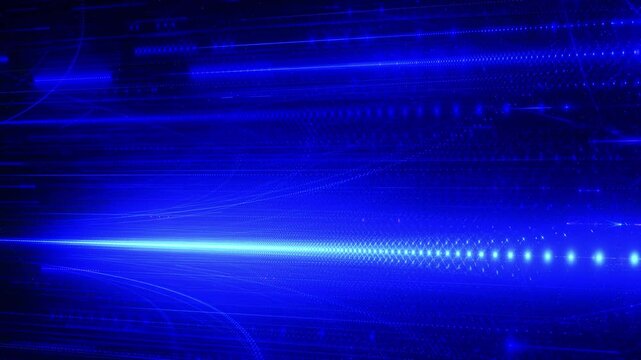 Digitaler Datenstrom - schnelles Internet, Energie, Forschung, Wissenschaft, Innovation, Technologie, Computer, Netzwerk, Kommunikation, synchron,  k&uuml;nstliche Intelligenz, Digitalisierung, blau
