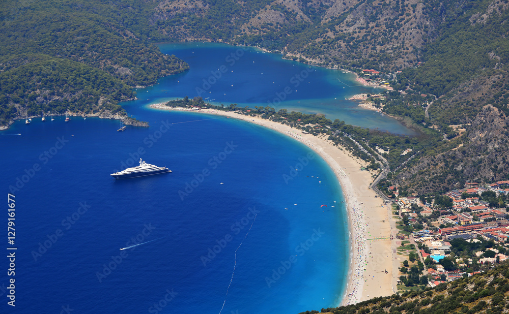 Canvas Prints A view from Oludeniz in Fethiye, Turkey.