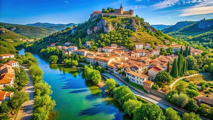 Drone Photography: Roquebrune-sur-Argens, France - Summer Views