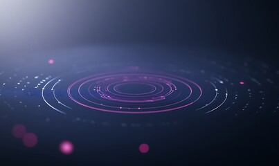 Obraz premium Image of a digital AI assistant interface featuring interactive elements and a user-friendly design.