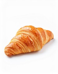 Fresh Croissant Isolated on a White Background